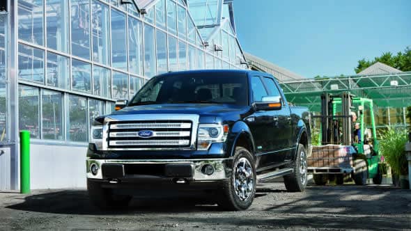 2014 Ford F-150 Lariat Exterior Front End 2014 Ford F-150 Lariat Exterior Front End
