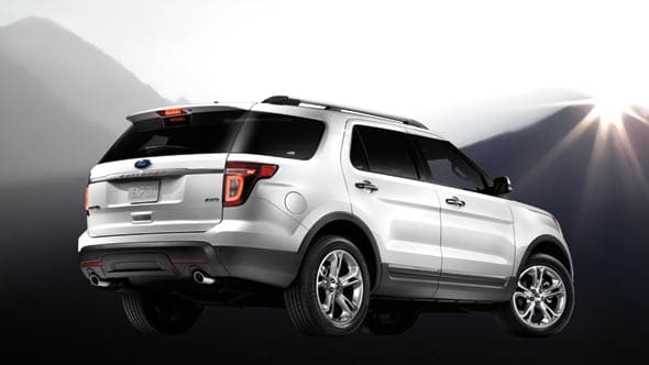 2014 Ford Explorer Exterior Rear End