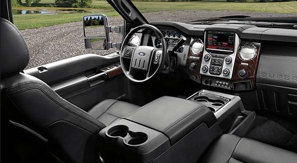 2016 Ford F-350 Platinum Interior